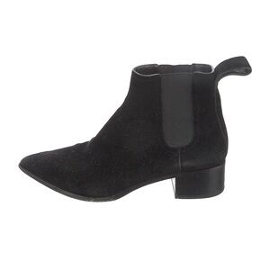 LOEFFLER RANDALL Nellie Black Suede Chelsea Boot